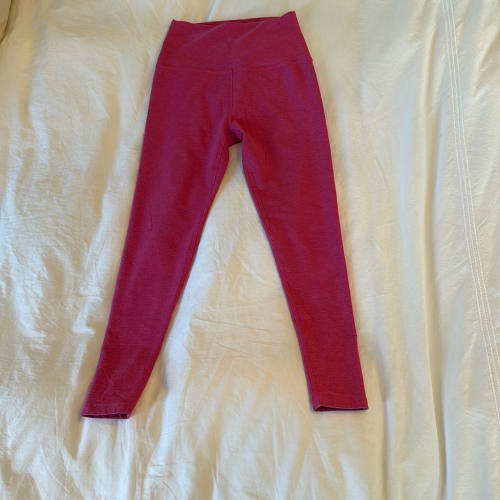 Beyond Yoga Pink Spacedye Leggings Size S